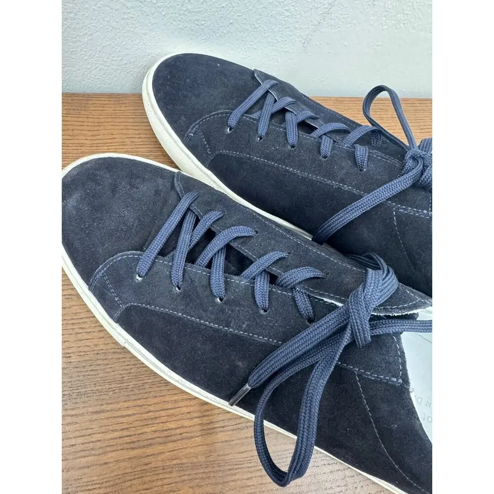 To Boot New York Mccann Sneakers Shoes Blue Lace Up Suede Size 11.5 (SH300THRIFT